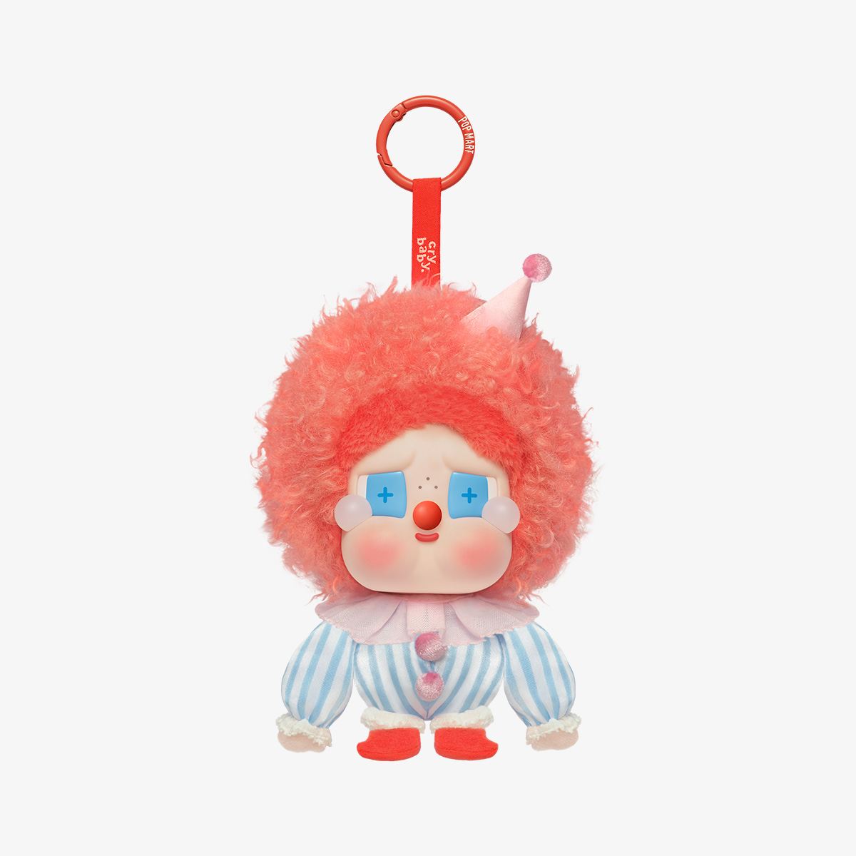 POP MART WHY SO SERIOUS SERIES-CRYBABY Vinyl Plush Blister Pack