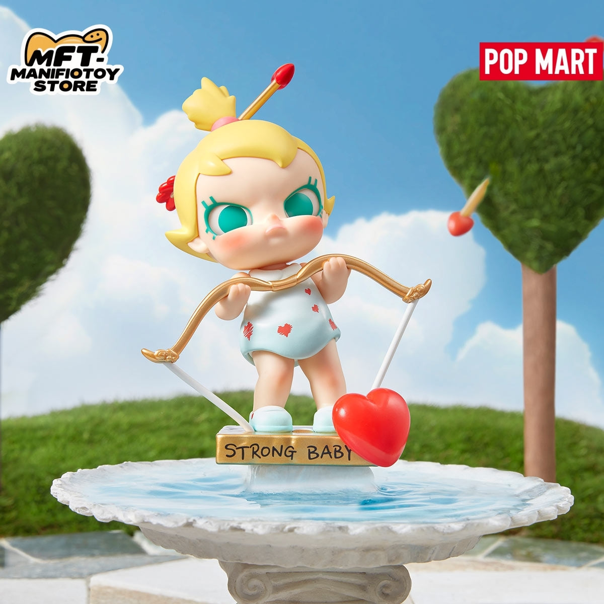 POP MART Baby Molly Little God of Love Figure - Cupid Edition Art