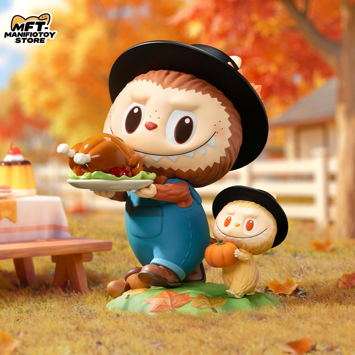 THE MONSTERS LABUBU Thanksgiving Figurine POP MART – MFT.maniftoy