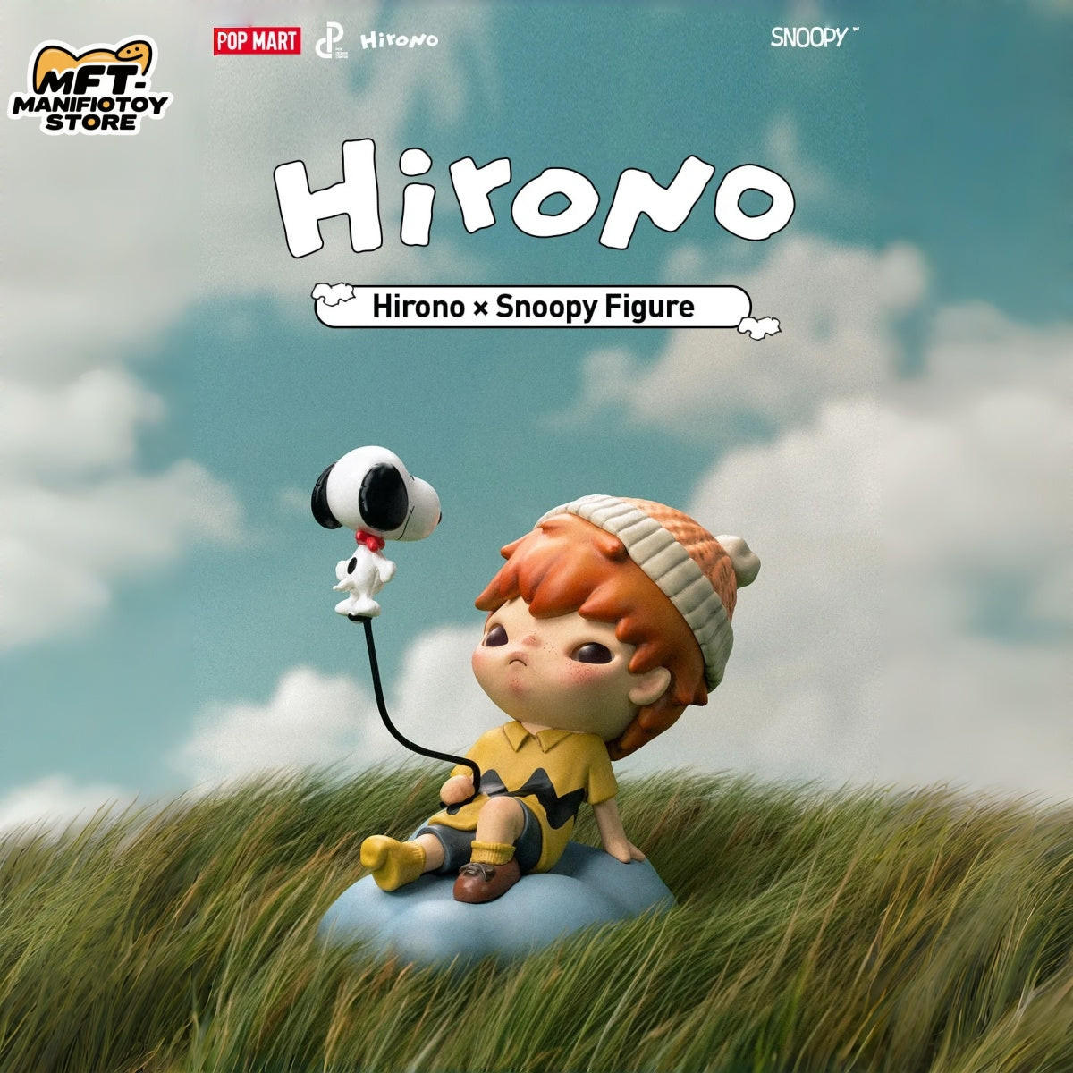 POP MART Hirono × Peanuts Snoopy Figure - Special Edition