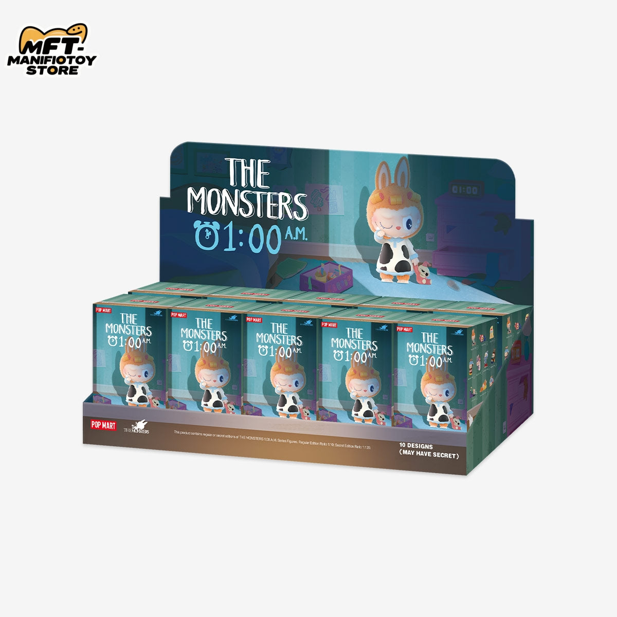 LABUBU THE MONSTERS 1:00 A.M. Series Figures POP MART Blind Box