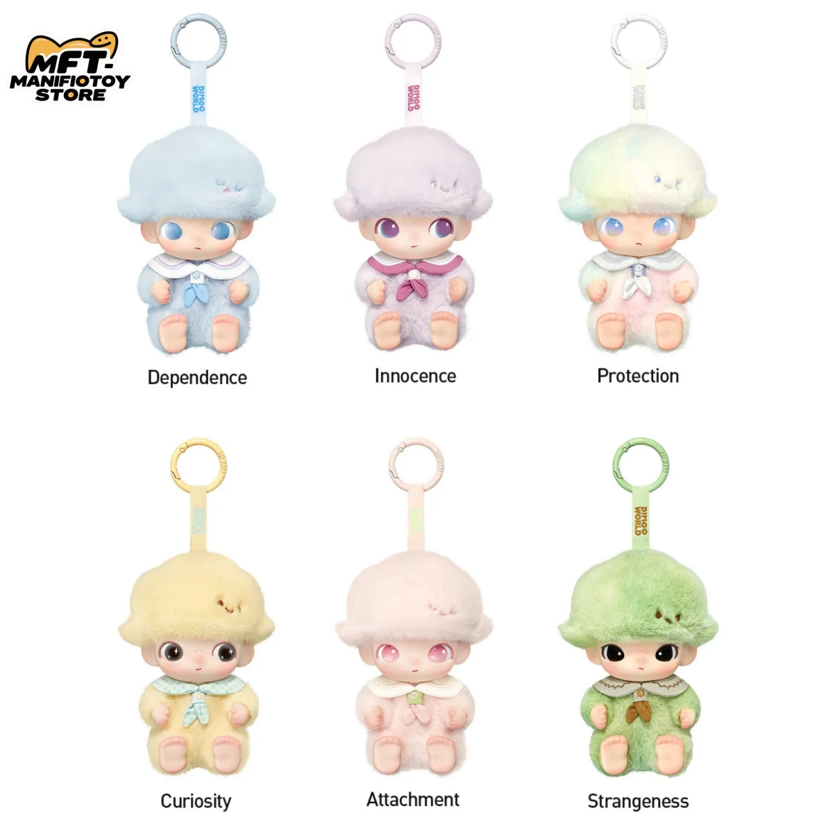 DIMOO Journal of New Life Series-Vinyl Plush Pendant Blind Box POP