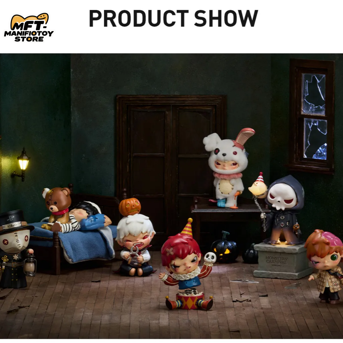 Hirono Monsters' Carnival Series Figures POP MART Blind Box