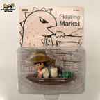 POP MART Hirono Floating Market Figure - Limited Edition Blister Pack Art Toy