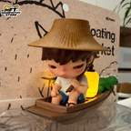 POP MART Hirono Floating Market Figure - Limited Edition Blister Pack Art Toy