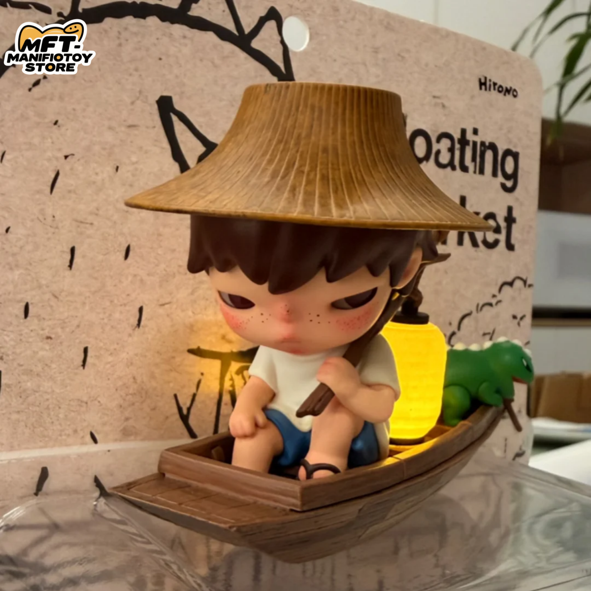 POP MART Hirono Floating Market Figure - Limited Edition Blister Pack Art Toy