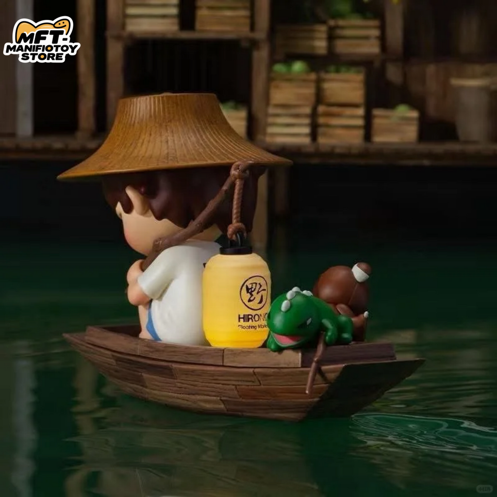 POP MART Hirono Floating Market Figure - Limited Edition Blister Pack Art Toy