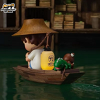 POP MART Hirono Floating Market Figure - Limited Edition Blister Pack Art Toy