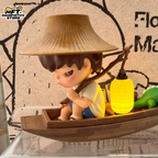 POP MART Hirono Floating Market Figure - Limited Edition Blister Pack Art Toy